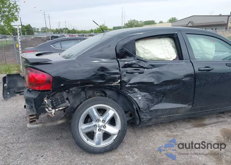 2013 Dodge Avenger Sxt из США, поврежденный, VIN 1C3CDZCB6DN576272